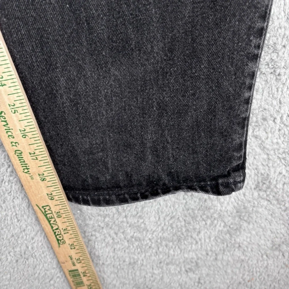 Vintage Levis 550 Jeans Mens 36x29 Faded Black 80s Made USA Relaxed Straight Leg